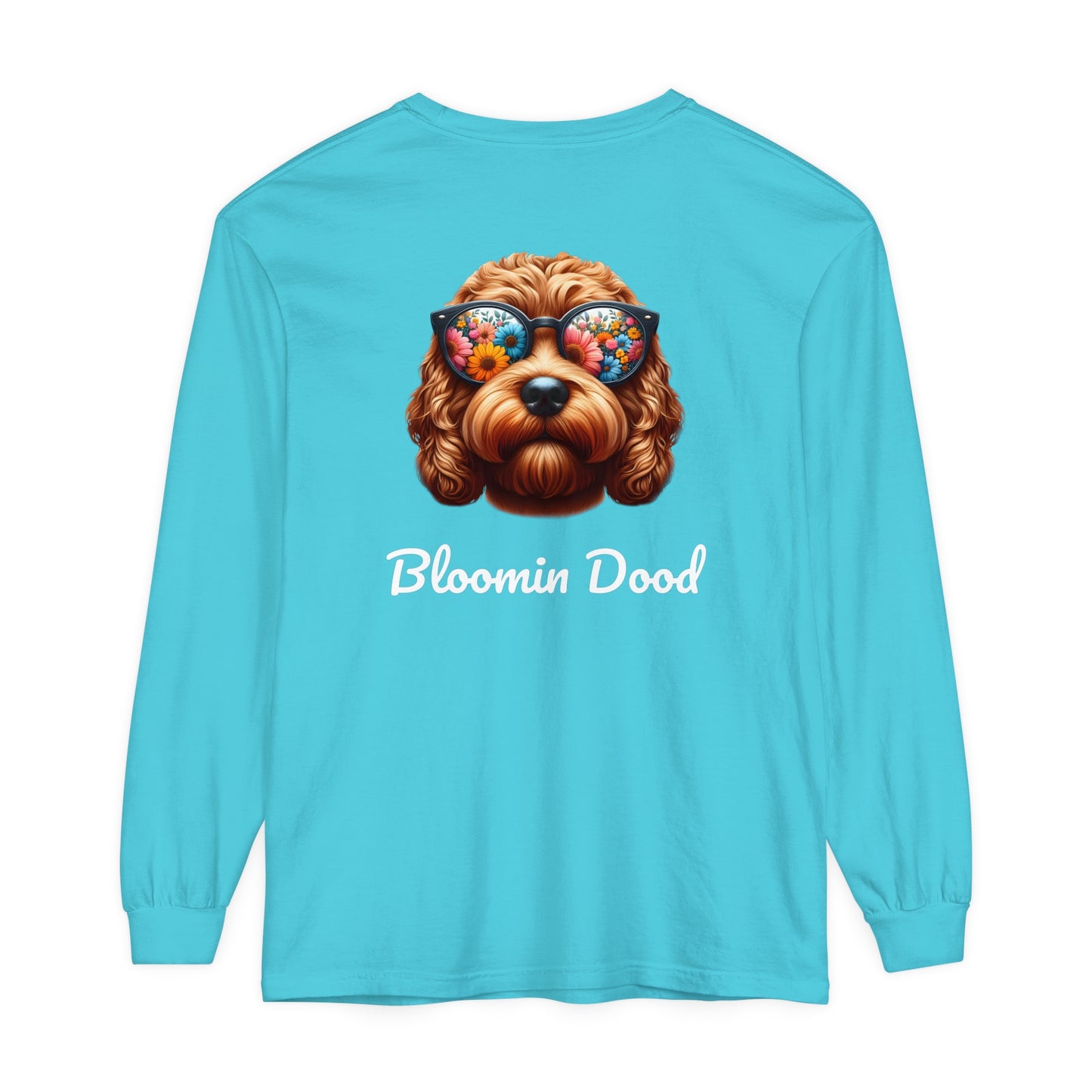 Bloomin Dood Unisex Garment-dyed Long Sleeve T-Shirt