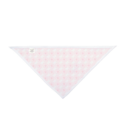 Pink Flower Pet Bandana