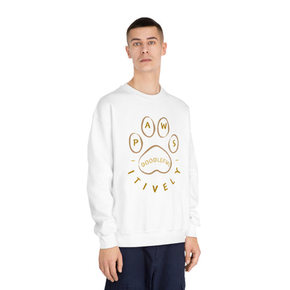 Pawsitively Doodleful Unisex DryBlend® Crewneck Sweatshirt