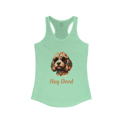 Hey Dood Women's Ideal Racerback Tank