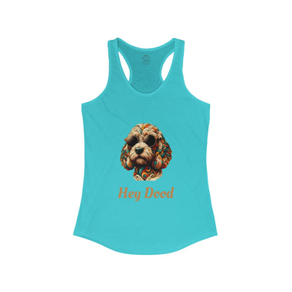 Hey Dood Women's Ideal Racerback Tank