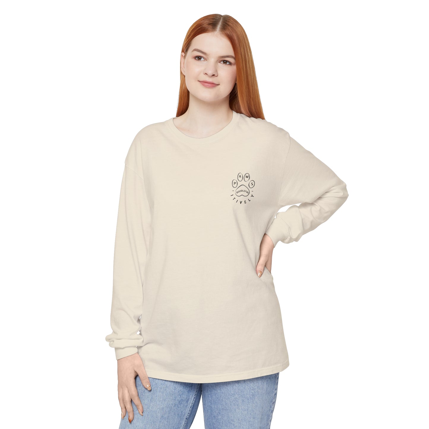 Mountain Dood Unisex Garment-dyed Long Sleeve T-Shirt