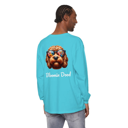 Bloomin Dood Unisex Garment-dyed Long Sleeve T-Shirt