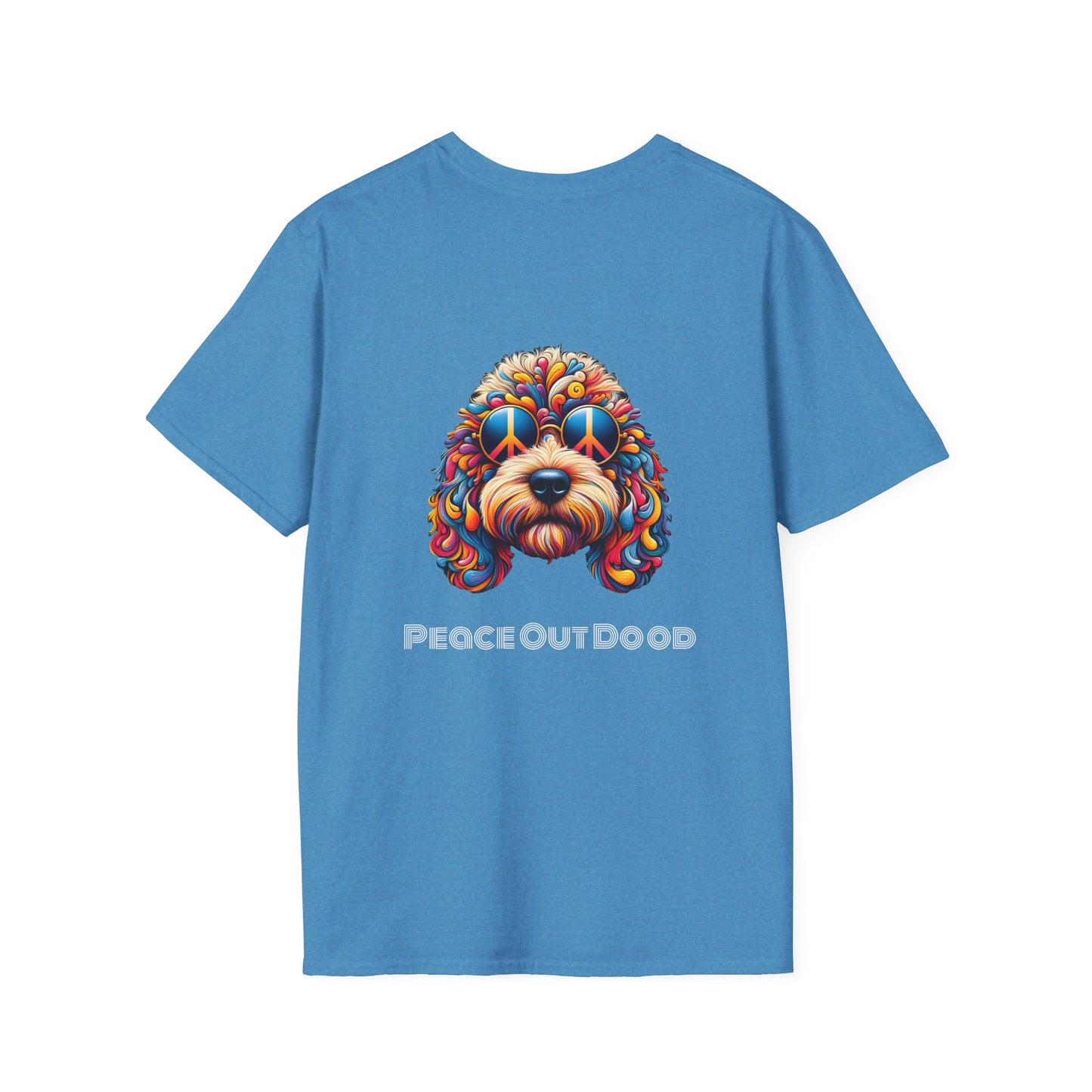 Peace Out Dood Unisex Softstyle T-Shirt