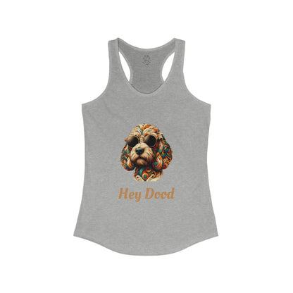 Hey Dood Women's Ideal Racerback Tank