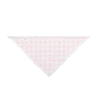 Pink Flower Pet Bandana